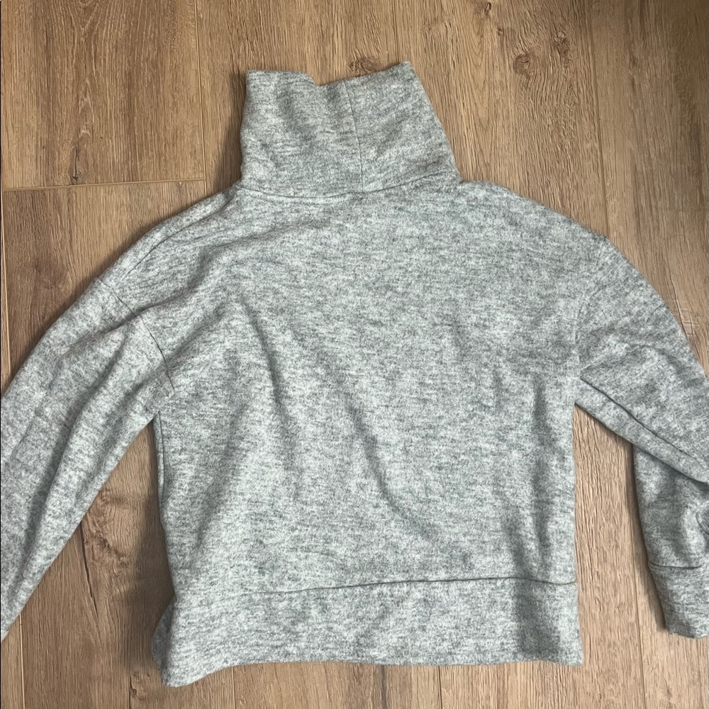 A New Day Grey Turtleneck Sweater